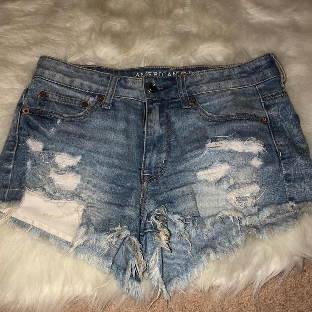 American eagle denim shorts